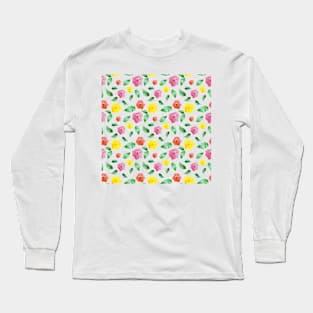 Small Flower Long Sleeve T-Shirt